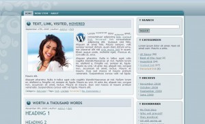 SimpleBlue WordPress Theme