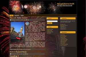 Free WordPress Theme Happy2010