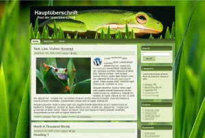 froggy2010 Theme WordPress Drupal Joomla HTML CSS