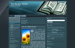 The Quotes WordPress Theme