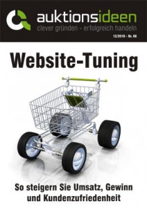 Website Tuning von Auktionsideen