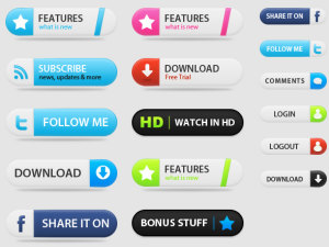 CSS3 Buttons Pack