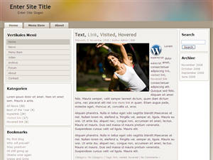 Sepia WordPress Theme