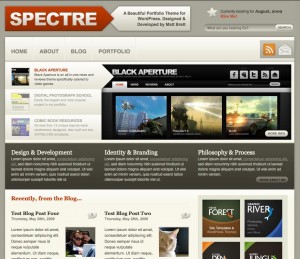 Spectre Magazin Theme braun