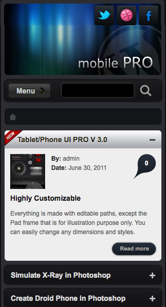 Mobile Pro - Mobiles WordPress Theme