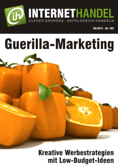 Guerilla-Marketing für Online-Händler
