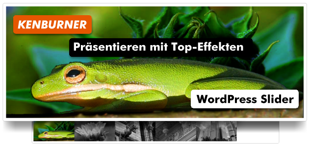 Perfäkt präsentieren mit dem KenBurner Slider für WordPress