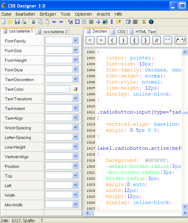 CSS-Designer-Freeware