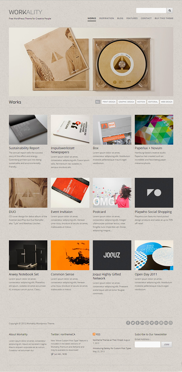 Workality Premium WordPress Theme