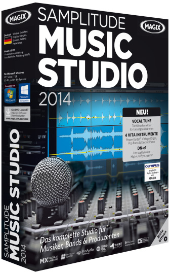 Samplitude Music Studio 2014