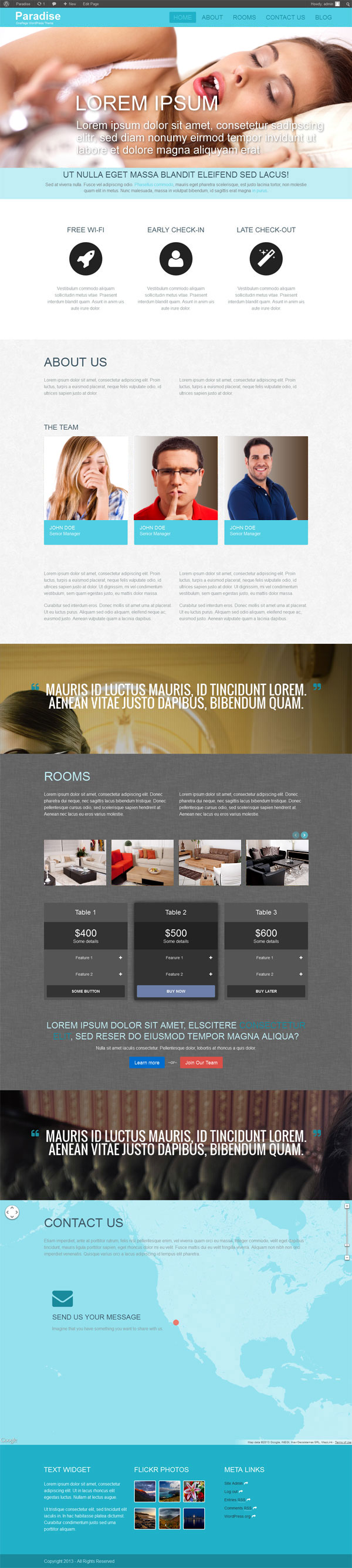 DXThemes WordPress Theme Paradise