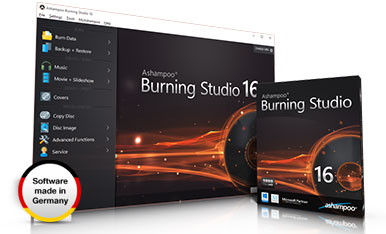  Ashampoo ® Burning Studio 16