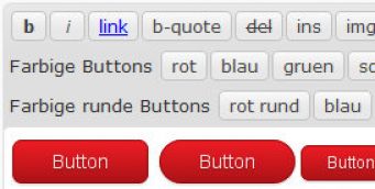 CSS3 Buttons per Shortcode einbinden