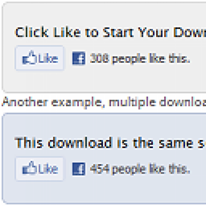 FacebookLiketoDownload